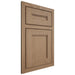 Shiloh Cabinetry Beaded Inset Scottsdale White Oak Plain Cut Natural Door