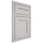 Shiloh Cabinetry Beaded Inset Scottsdale White Oak Quarter Sawn Cotton Door