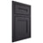 Shiloh Cabinetry Beaded Inset Scottsdale White Oak Quarter Sawn Harbor Door