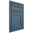Shiloh Cabinetry Beaded Inset Scottsdale White Oak Quarter Sawn Hudson Door