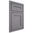 Shiloh Cabinetry Beaded Inset Scottsdale White Oak Quarter Sawn Sterling Door