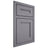 Shiloh Cabinetry Beaded Inset Scottsdale White Oak Rift Cut Cadet Door