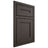Shiloh Cabinetry Beaded Inset Scottsdale White Oak Rift Cut Creekside Door