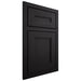 Shiloh Cabinetry Beaded Inset Scottsdale White Oak Rift Cut Espresso Door