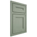 Shiloh Cabinetry Beaded Inset Scottsdale White Oak Rift Cut Moss Door