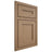 Shiloh Cabinetry Beaded Inset Scottsdale White Oak Rift Cut Natural Door