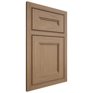 Shiloh Cabinetry Beaded Inset Scottsdale White Oak Rift Cut Natural Door