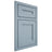 Shiloh Cabinetry Beaded Inset Scottsdale White Oak Rift Cut Sky Door