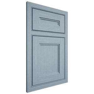 Shiloh Cabinetry Beaded Inset Scottsdale White Oak Rift Cut Sky Door