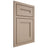 Shiloh Cabinetry Beaded Inset Scottsdale White Oak Rift Cut Straw Door