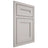Shiloh Cabinetry Beaded Inset Scottsdale One Paintable Amazing Gray Door