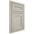 Shiloh Cabinetry Beaded Inset Scottsdale One Paintable Clary Sage Door