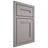 Shiloh Cabinetry Beaded Inset Scottsdale One Paintable Dovetail Gray Door