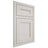 Shiloh Cabinetry Beaded Inset Scottsdale One Paintable Eggshell Door