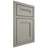 Shiloh Cabinetry Beaded Inset Scottsdale One Paintable Evergreen Fog Door