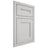 Shiloh Cabinetry Beaded Inset Scottsdale One Paintable Repose Gray Door