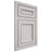 Shiloh Cabinetry Beaded Inset Shelby Alder Plain Cut Cotton Door
