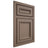Shiloh Cabinetry Beaded Inset Shelby Maple Plain Cut Rockbridge Door