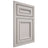 Shiloh Cabinetry Beaded Inset Shelby Paintable Amazing Gray Door