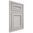 Shiloh Cabinetry Beaded Inset Shelby Paintable Mindful Gray Door