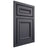 Shiloh Cabinetry Beaded Inset Shelby Paintable Outerspace Door