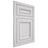 Shiloh Cabinetry Beaded Inset Shelby Paintable Polar Door