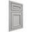 Shiloh Cabinetry Beaded Inset Shelby Paintable Unusual Gray Door
