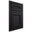 Shiloh Cabinetry Beaded Inset Shelby Poplar Plain Cut Harbor Door