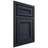 Shiloh Cabinetry Beaded Inset Shelby Poplar Plain Cut Hudson Door
