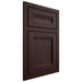 Shiloh Cabinetry Beaded Inset Somerset Alder Plain Cut Bistre Door