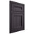 Shiloh Cabinetry Beaded Inset Somerset Hickory Plain Cut Harbor Door