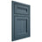 Shiloh Cabinetry Beaded Inset Somerset Hickory Plain Cut Hudson Door