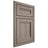 Shiloh Cabinetry Beaded Inset Somerset Hickory Plain Cut Sterling Door