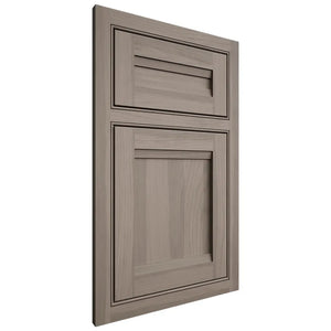 Shiloh Cabinetry Beaded Inset Somerset Hickory Plain Cut Sterling Door