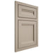 Shiloh Cabinetry Beaded Inset Somerset Maple Plain Cut Pebble Door