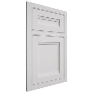 Shiloh Cabinetry Beaded Inset Somerset Paintable Polar Door