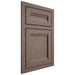 Shiloh Cabinetry Beaded Inset Somerset Poplar Plain Cut River Rock Door