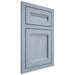 Shiloh Cabinetry Beaded Inset Somerset Poplar Plain Cut Sky Door