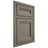 Shiloh Cabinetry Beaded Inset Somerset Poplar Plain Cut Thyme Door