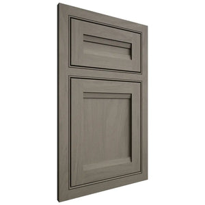 Shiloh Cabinetry Beaded Inset Somerset Poplar Plain Cut Thyme Door