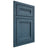 Shiloh Cabinetry Beaded Inset Somerset Red Oak Plain Cut Hudson Door