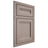 Shiloh Cabinetry Beaded Inset Somerset Red Oak Plain Cut Sterling Door