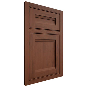 Shiloh Walnut Rye Modern Walnut Cabinets by Shiloh Cabinetry: Somerset Beaded Inset in 7 ...
