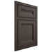 Shiloh Cabinetry Beaded Inset Somerset White Oak Plain Cut Creekside Door