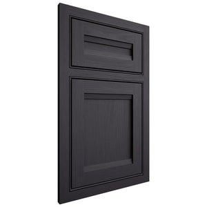 Shiloh Cabinetry Beaded Inset Somerset White Oak Plain Cut Harbor Door