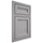 Shiloh Cabinetry Beaded Inset Somerset White Oak Plain Cut Stratus Door