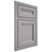 Shiloh Cabinetry Beaded Inset Somerset White Oak Plain Cut Stratus Door