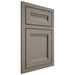 Shiloh Cabinetry Beaded Inset Somerset White Oak Plain Cut Thyme Door