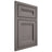 Shiloh Cabinetry Beaded Inset Somerset White Oak Quarter Sawn Flagstone Door