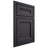 Shiloh Cabinetry Beaded Inset Somerset White Oak Quarter Sawn Harbor Door